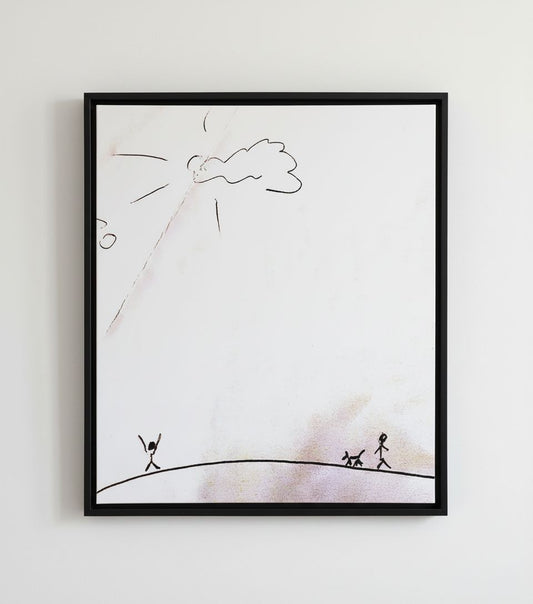 Walking Earth - Art Print, Gift