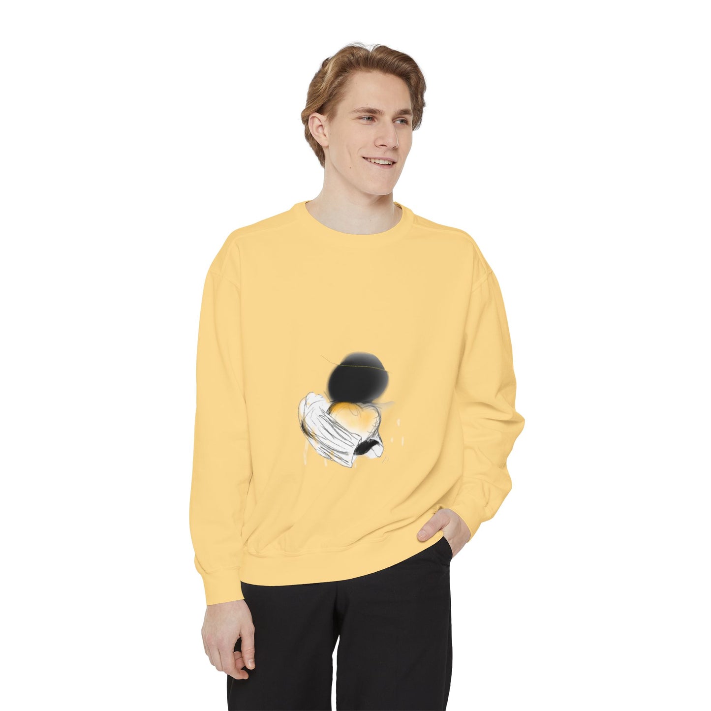 AG - Perfect Love Unisex Garment-Dyed Sweatshirt