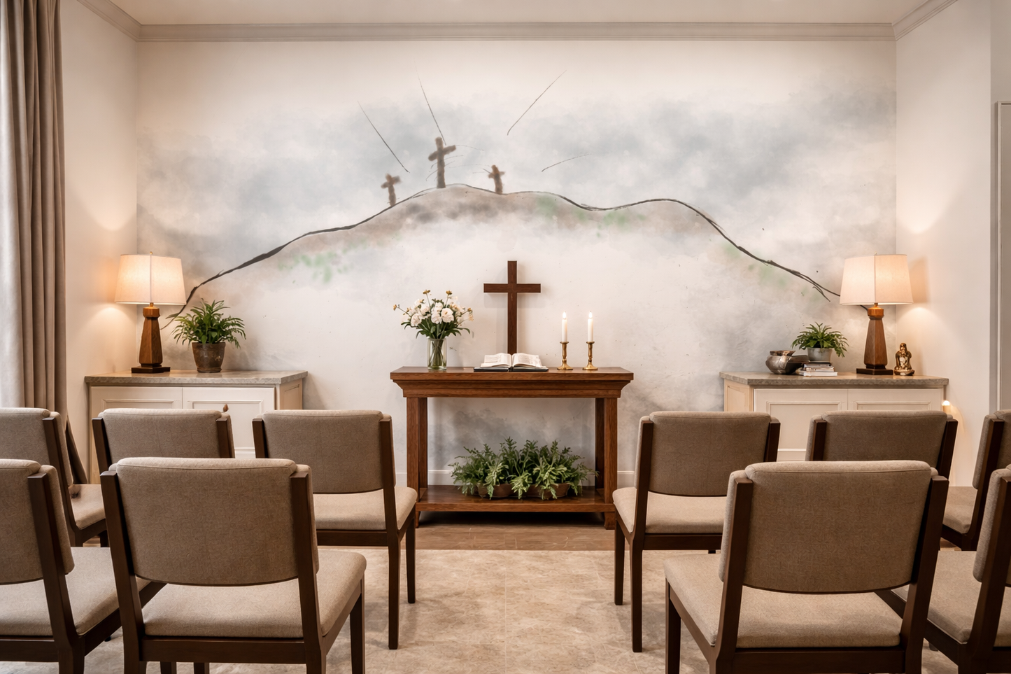 He did it for me - Wall Mural