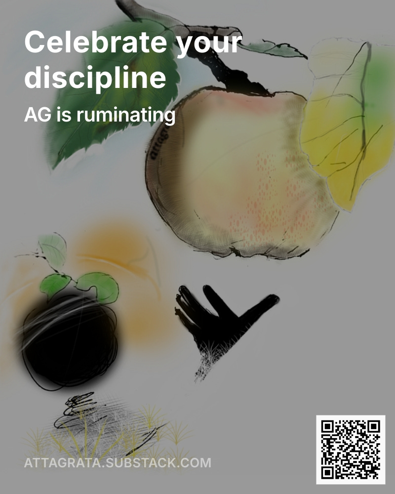 Celebrate your discipline