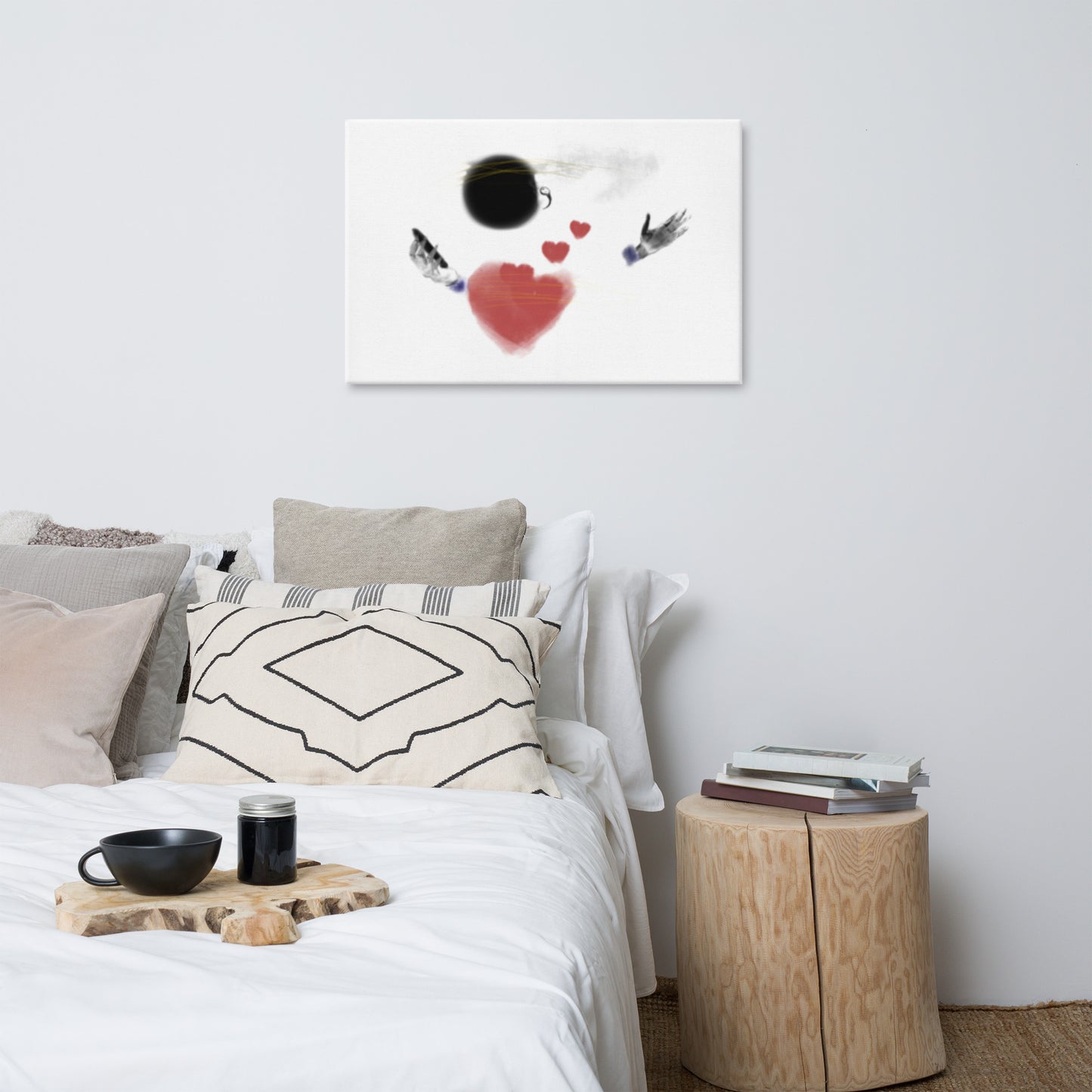 Powerful words - Wall Canvas