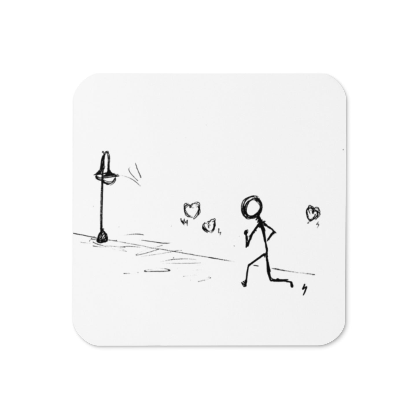 Dogged - Cork-back coaster