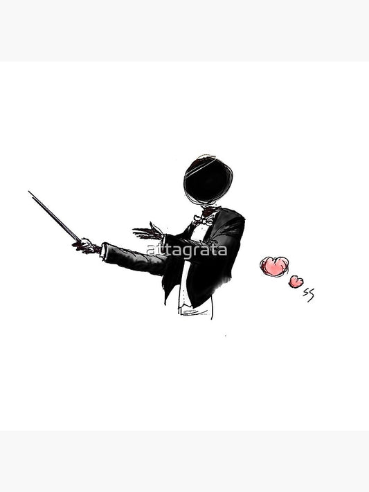 The orchestra of my struggles Spiral Notebook