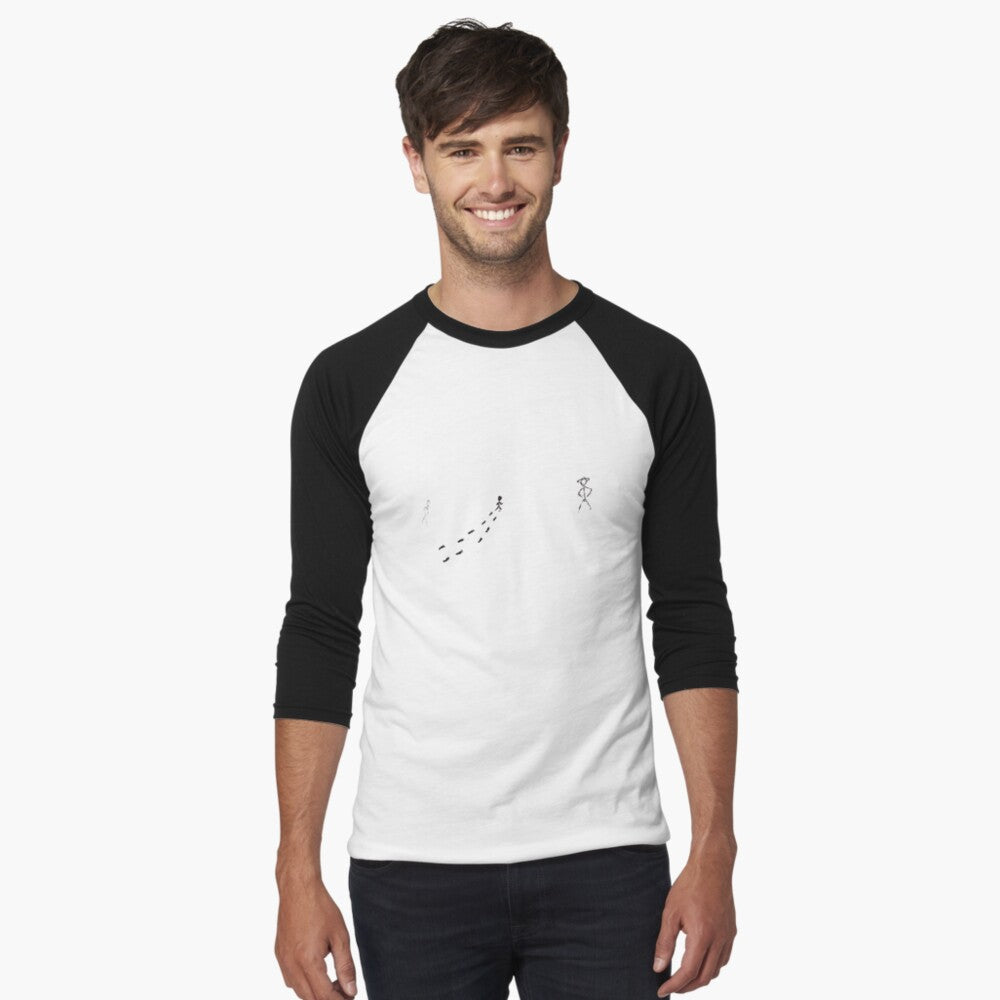 Where I have been - baseball ¾ Sleeve T-Shirt