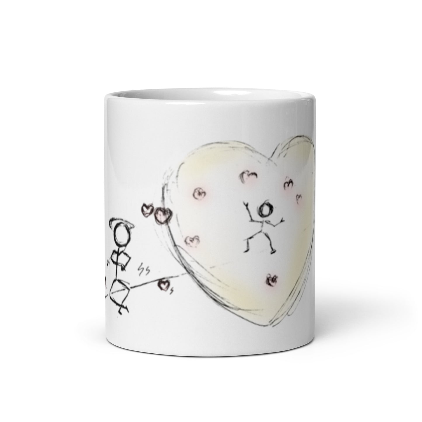 Today will feel good - White glossy mug