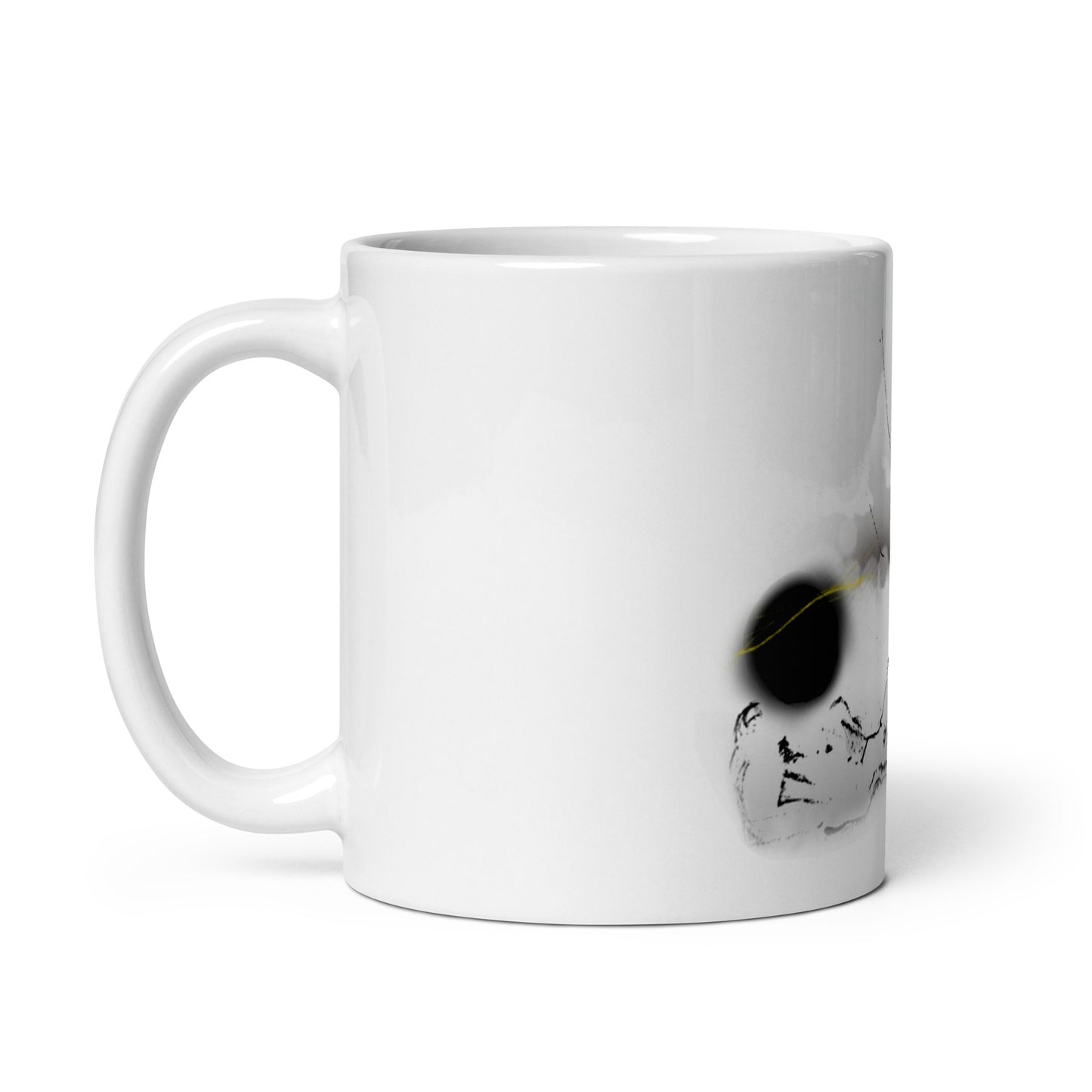 Yet Another Day - White glossy mug