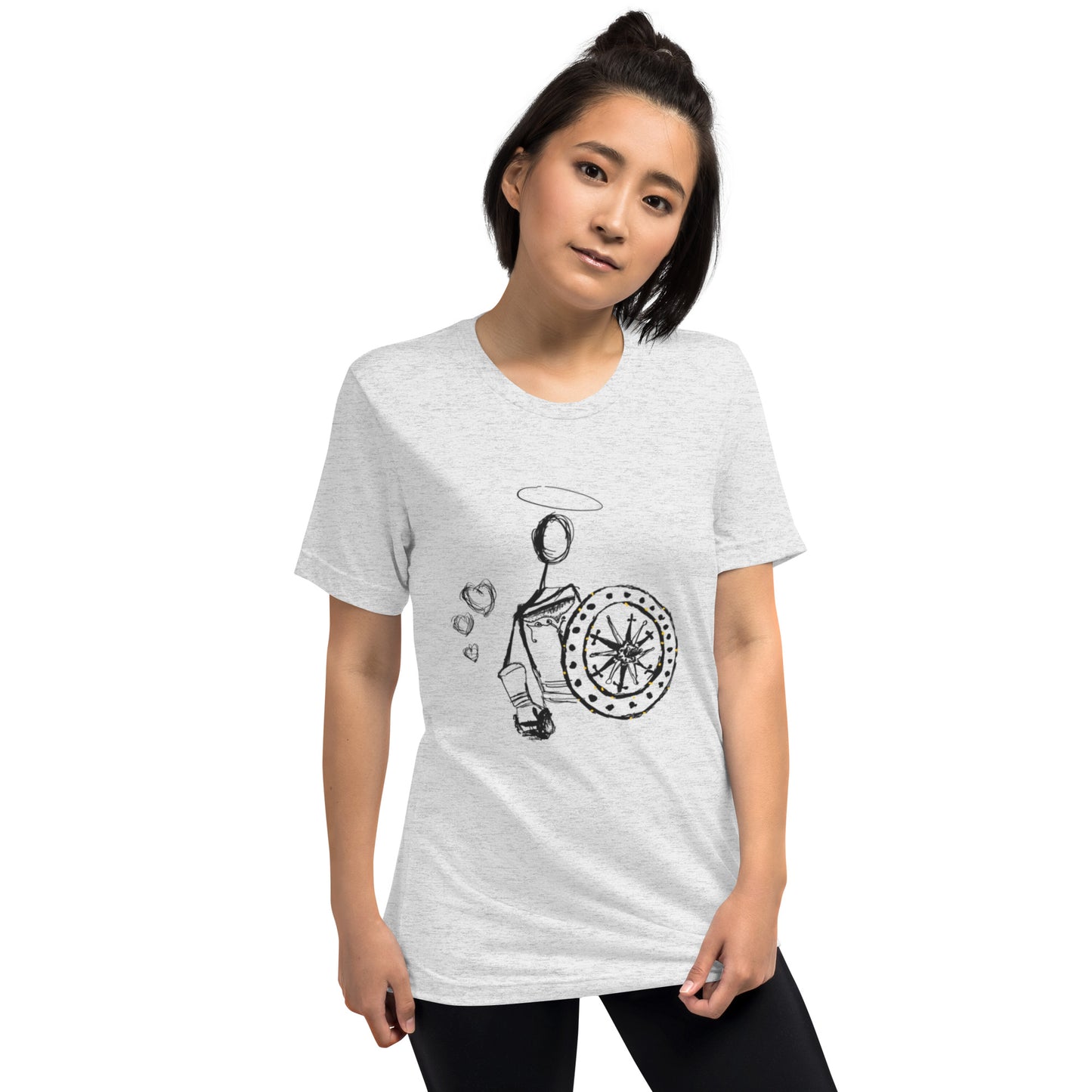 Faith is my shield - Short sleeve T-shirt