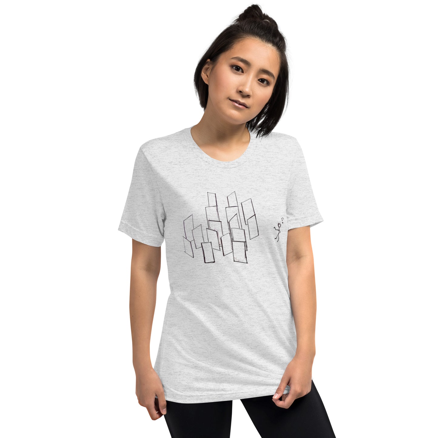 My physical self doors unisex Short sleeve t-shirt