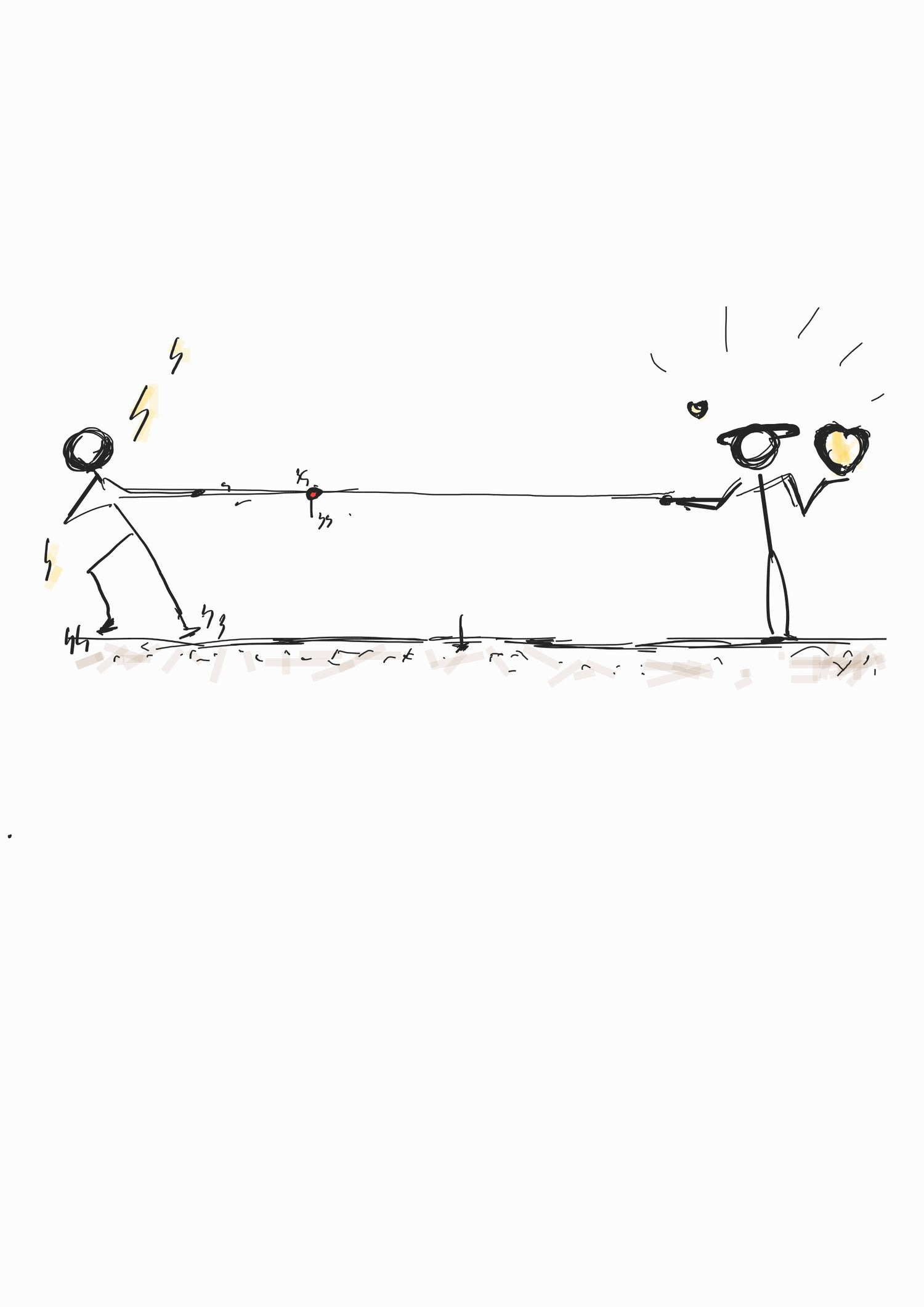 Stop pulling against your desires