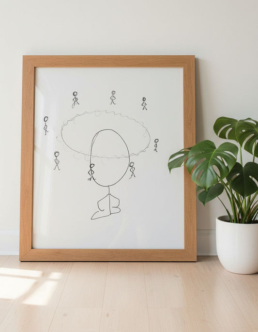 Inspirational Art Print - What is my mood today? - Gratitude Gift