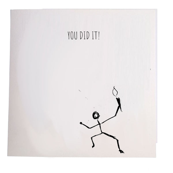 You Did It - Greeting card