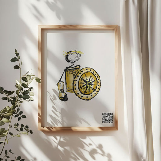 Inspirational Faith Wall Print - Gratitude Gift