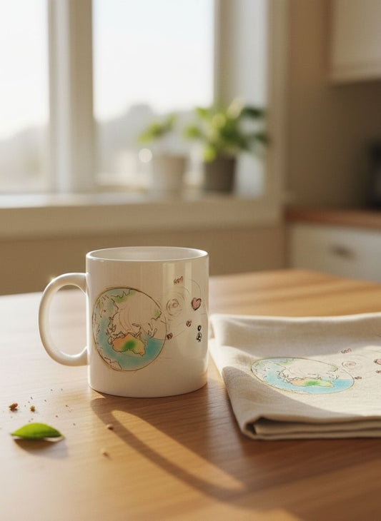 Today I Emanate Love - Colour mug