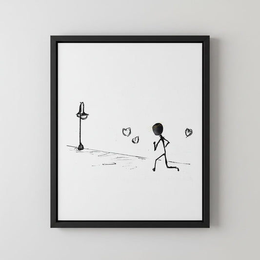 Dogged - Art Print, Gift