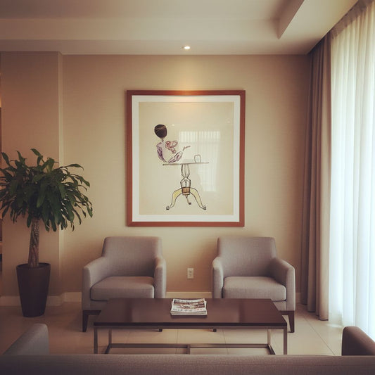 Half Full - Art Print, Wall Photo, Gift