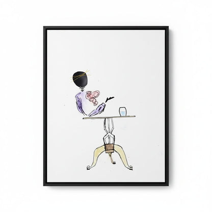Half Full - Art Print, Wall Photo, Gift
