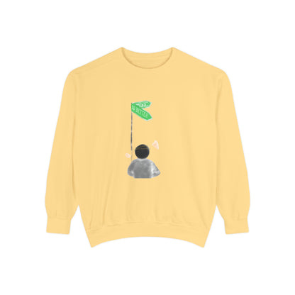 Inspirational I can do better - Unisex Garment-dyed Sweatshirt