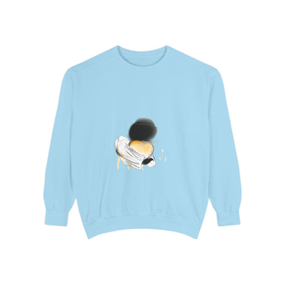 Inspirational Perfect Love Unisex Garment-Dyed Sweatshirt