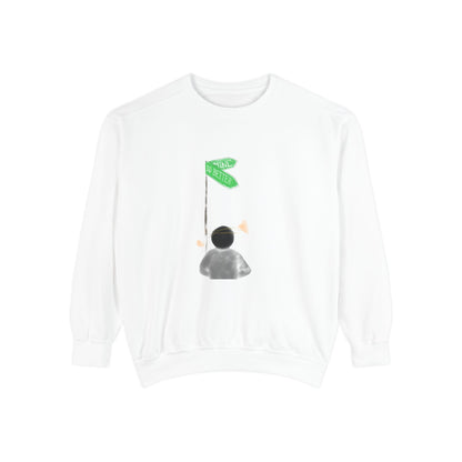 Inspirational I can do better - Unisex Garment-dyed Sweatshirt