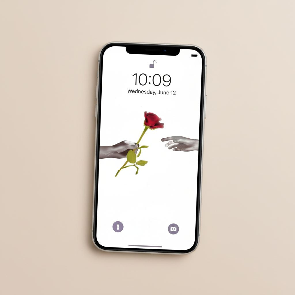 Set as Mobile WallPaper, Desktop Screensaver - Gift of rose