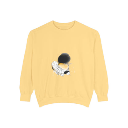 Inspirational Perfect Love Unisex Garment-Dyed Sweatshirt