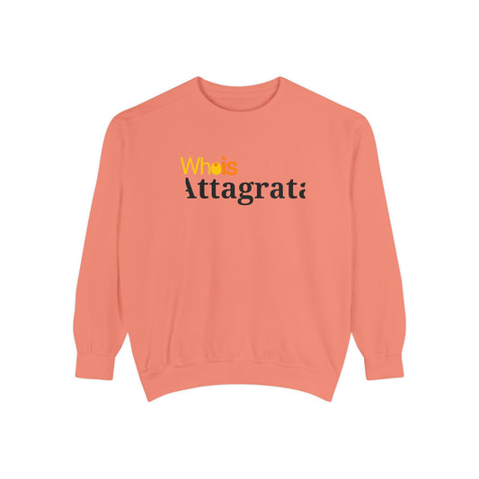 Whois Unisex Garment-Dyed Sweatshirt