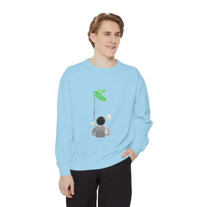 Inspirational I can do better - Unisex Garment-dyed Sweatshirt