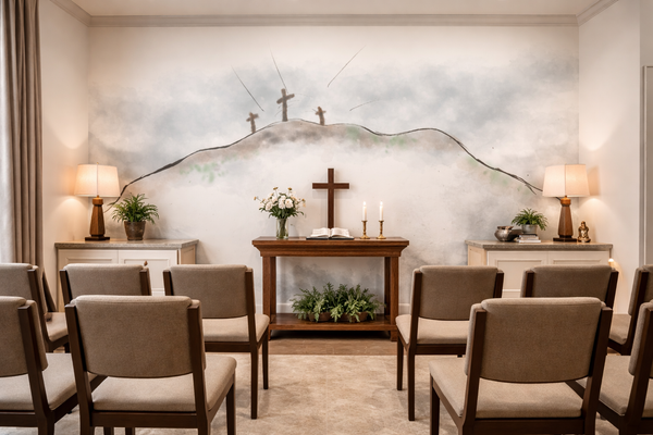 He did it for me - Wall Mural