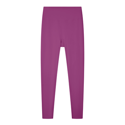 Women's Solid High Rise Leggings