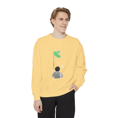 Inspirational I can do better - Unisex Garment-dyed Sweatshirt