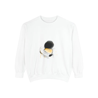 Inspirational Perfect Love Unisex Garment-Dyed Sweatshirt