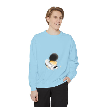 Inspirational Perfect Love Unisex Garment-Dyed Sweatshirt