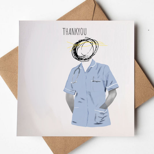 ThankYou Nurse - Greeting card