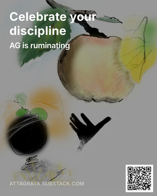 Celebrate your discipline