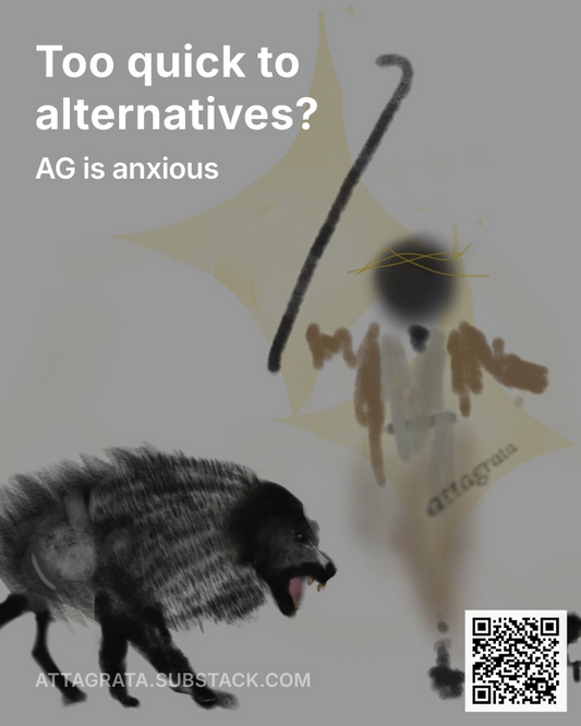Too quick to alternatives