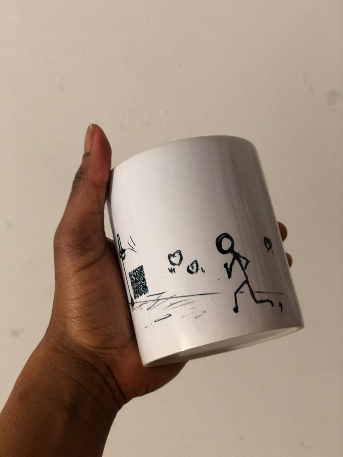 Dogged - White glossy mug