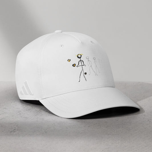 Now, this moment - adidas dad hat