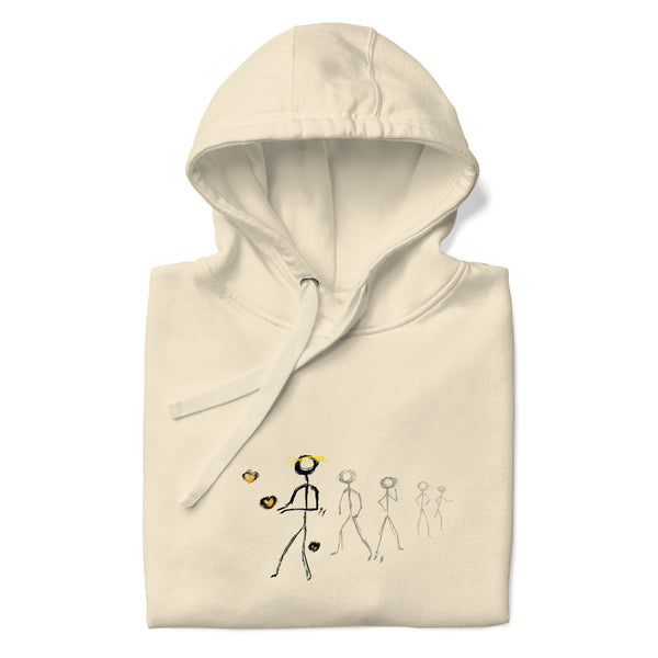 Motivational Quote Now, this moment - Unisex Hoodie