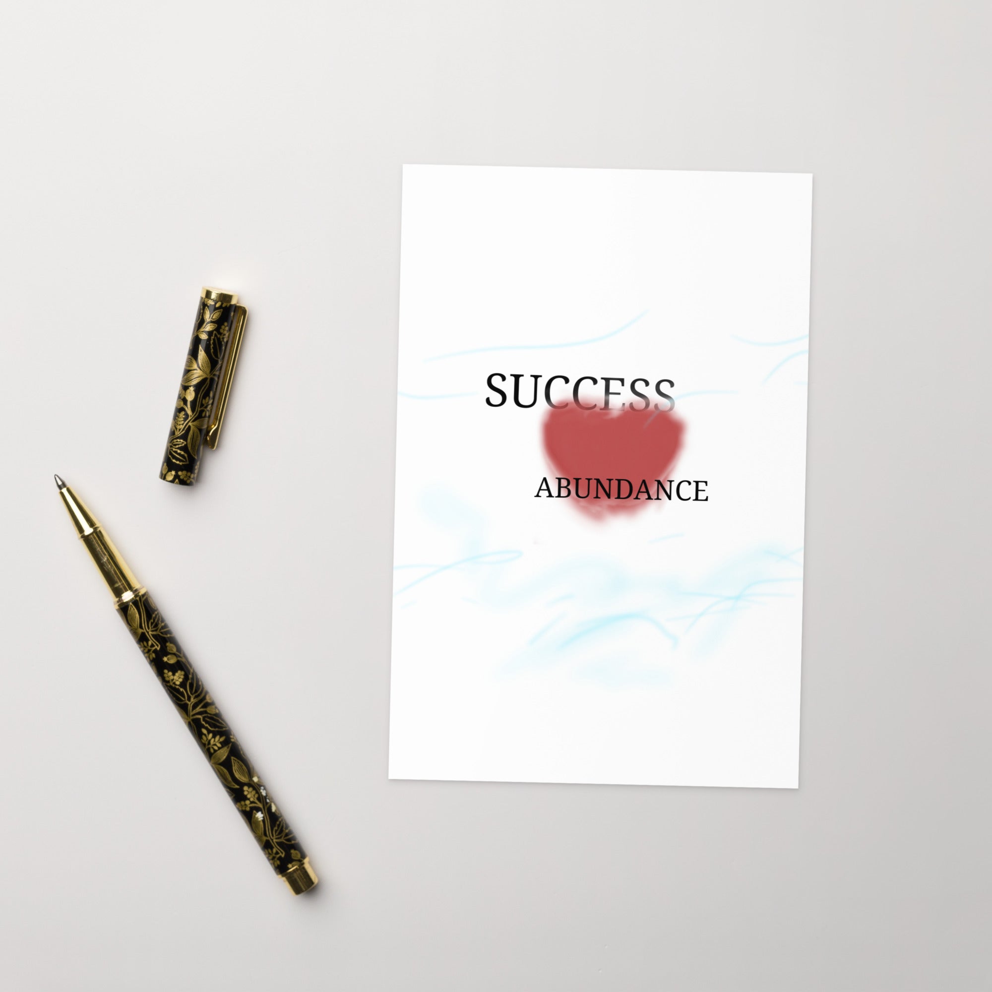 Success Love Abundance (blank inside)