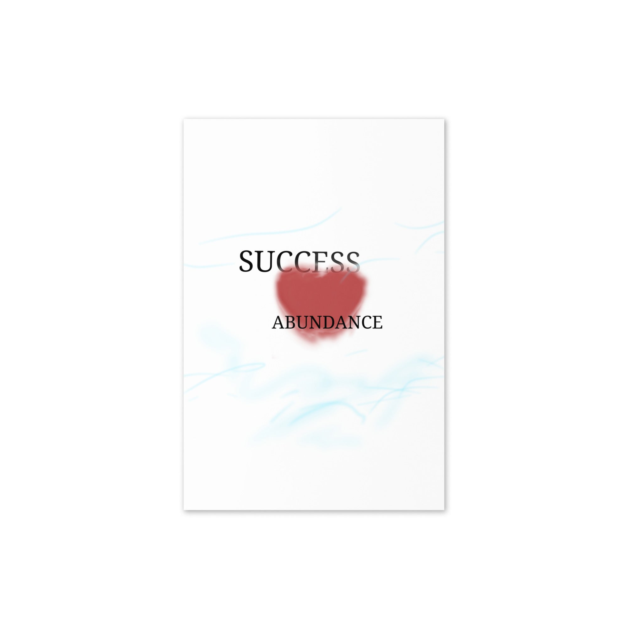 Success Love Abundance (blank inside)