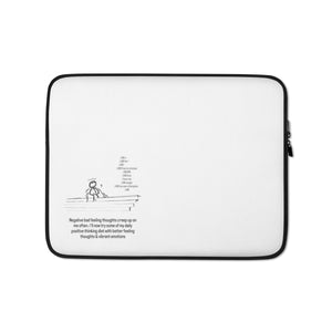 Stop building up stress Laptop Sleeve