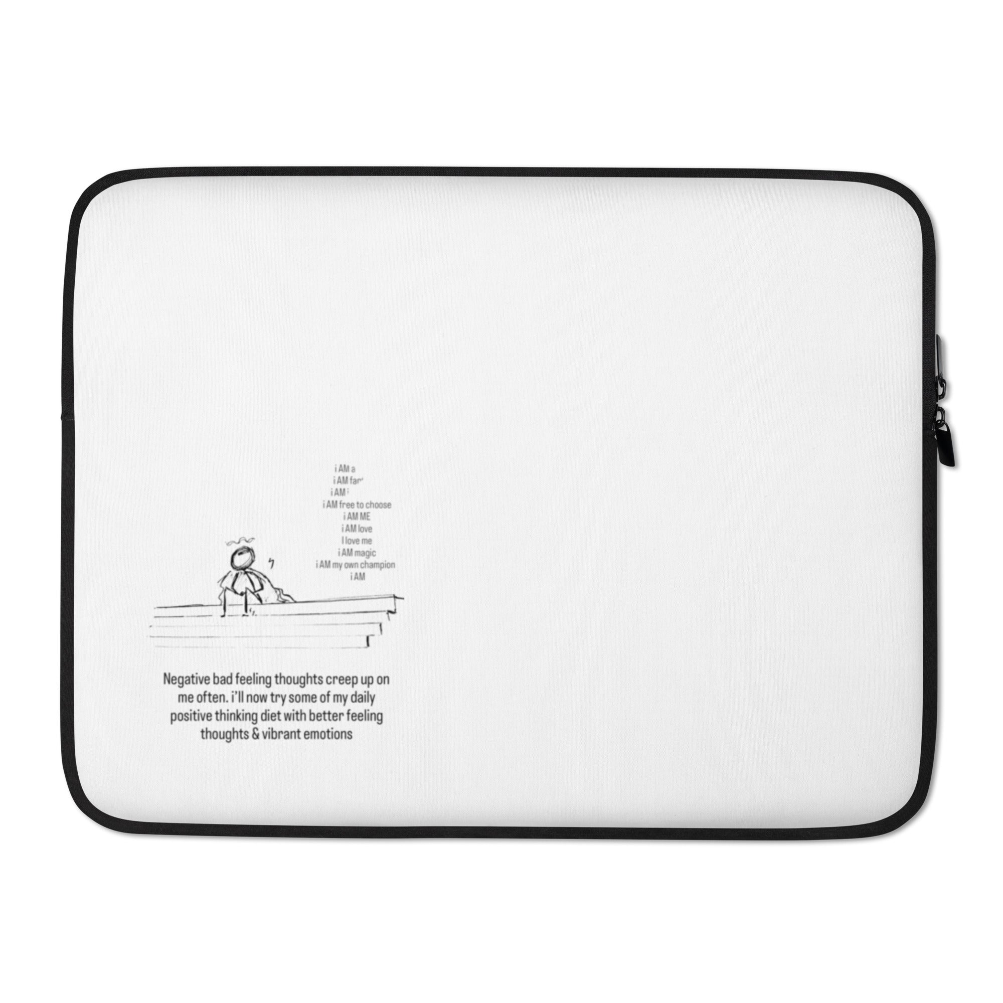 Stop building up stress Laptop Sleeve