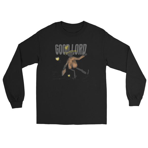 Inspirational Good Lord - Men’s Long Sleeve Shirt - Gratitude Gift