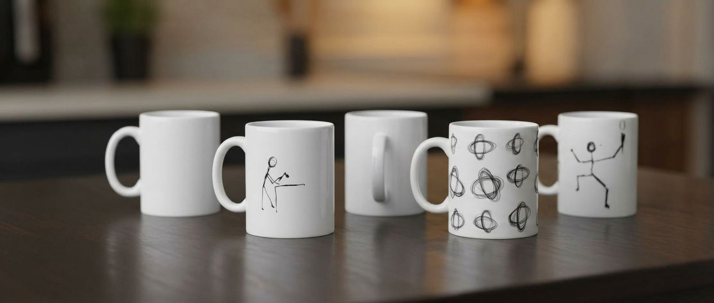 Order the Counter Overwhelm 5-Mug Set