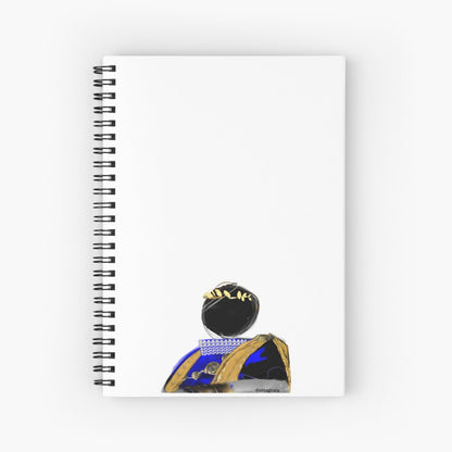 Mindfulness Caesar's coin Spiral Notebook