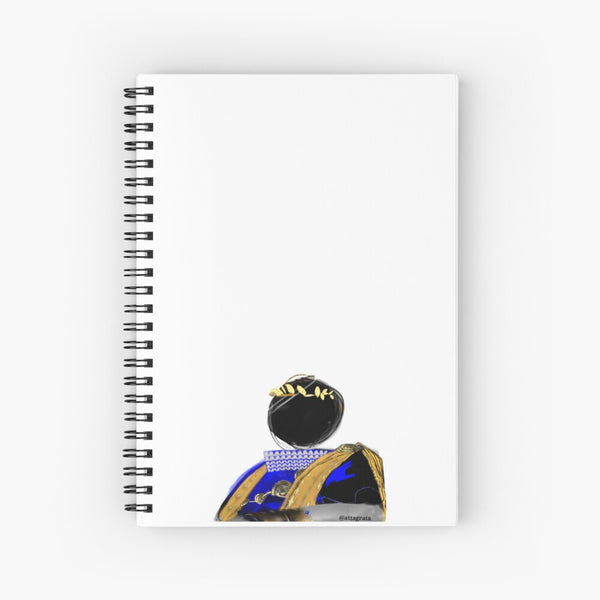 Caesar's coin Spiral Notebook