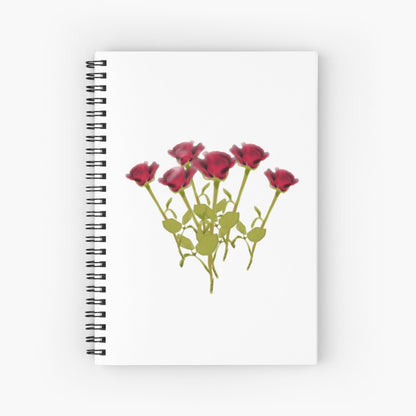 Mindfulness Roses for you Spiral Notebook