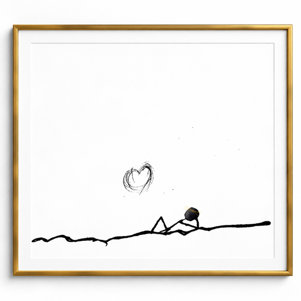 I'm grateful for...  Art Print, Gift
