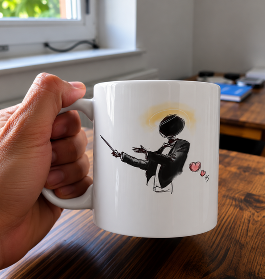 Grateful for my struggles - White glossy mug