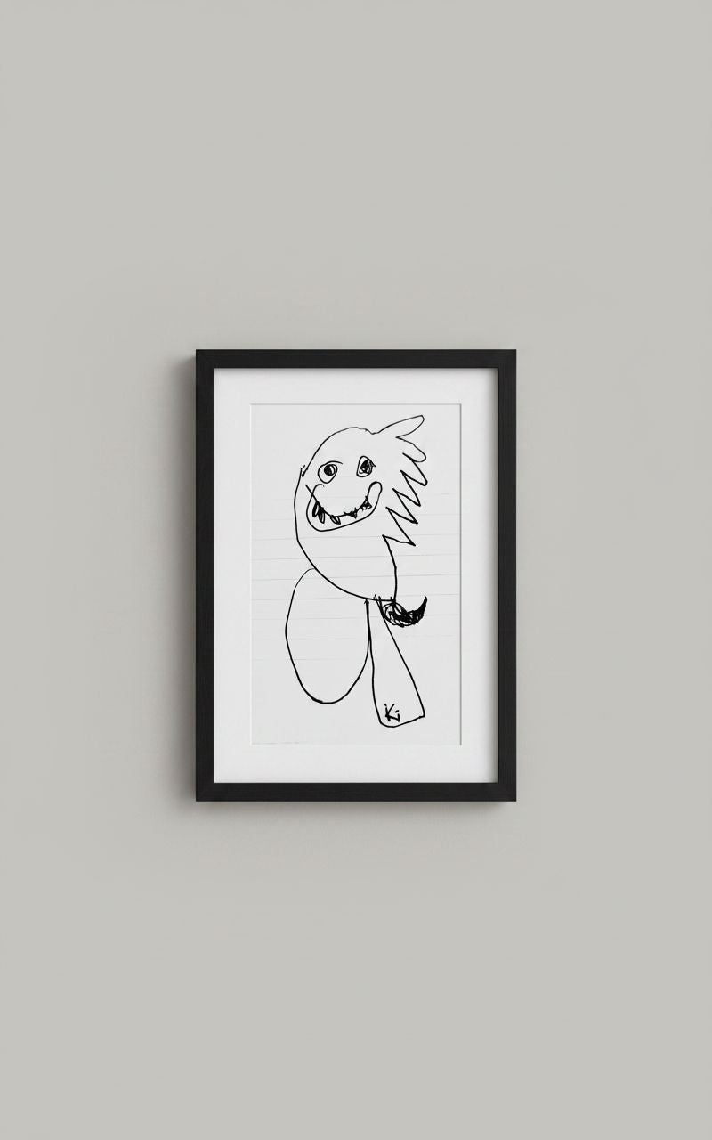 Sunfire Man - Art Print, Gift, Wall Art